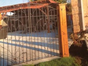 Custom Wrought Iron Gate