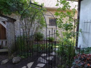 Custom Wrought Iron Garden Decor