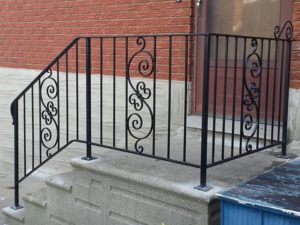 Custom Wrought Iron Railing