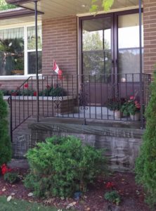 Custom Wrought Iron Railing