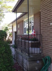 Custom Wrought Iron Railing