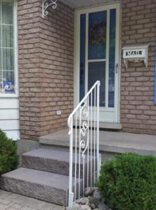 Custom Wrought Iron Railing