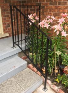 Custom Wrought Iron Railing