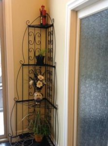 Custom Wrought Iron plant stand