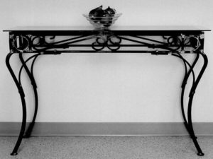 Custom Wrought Iron Table