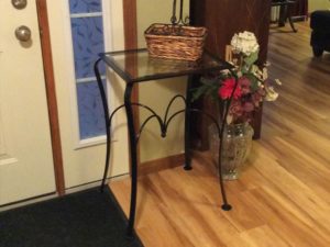 Custom Wrought Iron Table