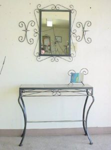 Custom Wrought Iron Table