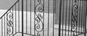 Custom Wrought Iron Railing