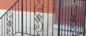 Custom Wrought Iron Railing