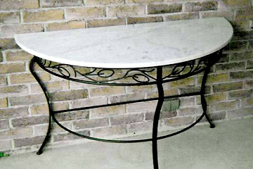 Custom Wrought Iron Table